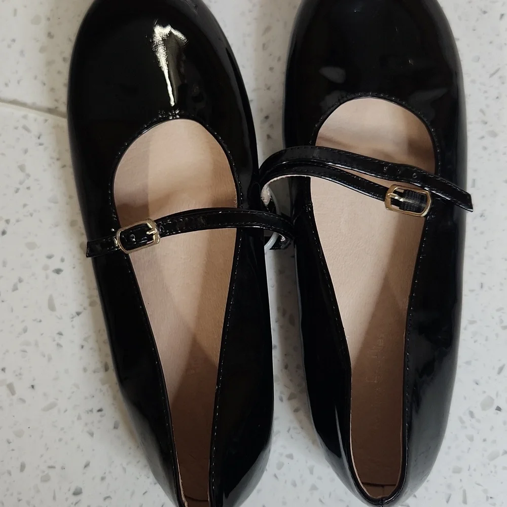 Chasing Fireflies Black Patent Dress Shoes